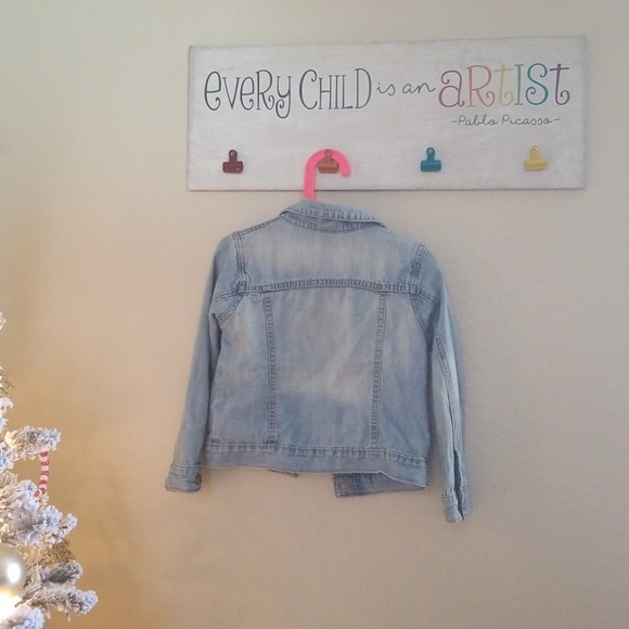 Girl's jean jacket - Picture 2 of 2